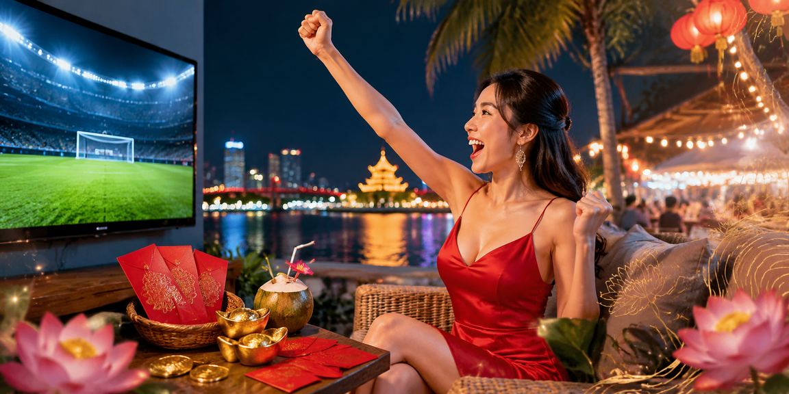 Bầu không khí đêm chợ Hà Nội với phong bao đỏ và ưu đãi thành viên VIP