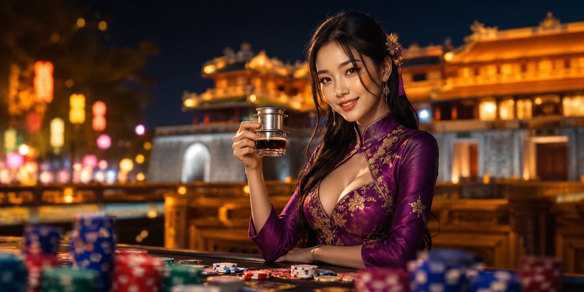 Người dùng tại Huế thực hiện nạp tiền nhận thưởng qua điện thoại khi ngồi cà phê